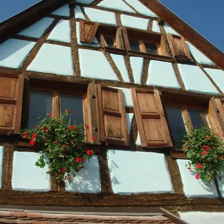 Gite Aux P'Tits Coeurs D'Alsace Beblenheim Exterior foto